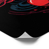 Gepersonaliseerde Red Cups Bier Pong Poster (Hoek)