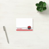 Gepersonaliseerde Red Ladybug Post-it® Notes (Kantoor)