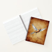 Gepersonaliseerde Red Neck Pheasant Journal Notiti Notitieboek (Binnen)