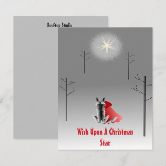 Gepersonaliseerde Red Riding Hood en de Wolf (Voorkant / Achterkant)