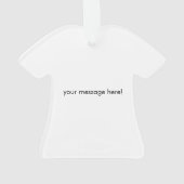 Gepersonaliseerde Referentie met histle Ornament (achterkant)