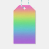 Gepersonaliseerde regenboog cadeaulabel (Achterkant)