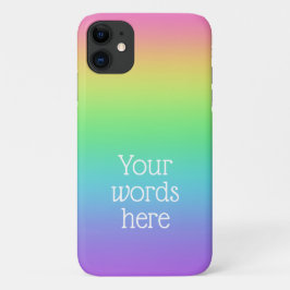 Gepersonaliseerde regenboog Case-Mate iPhone case