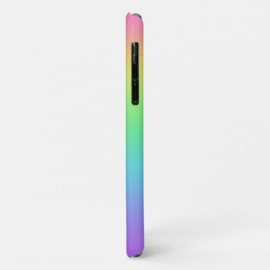 Gepersonaliseerde regenboog Case-Mate iPhone case (Achterkant/links)