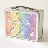 Gepersonaliseerde Regenboog en Eenhoorn (Achterkant)