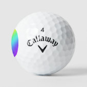 Gepersonaliseerde regenboog golfballen (Logo)