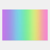 Gepersonaliseerde regenboog inpakpapier vel (Voorkant 2)