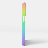 Gepersonaliseerde regenboog iPhone hoesje (Rechterkant)