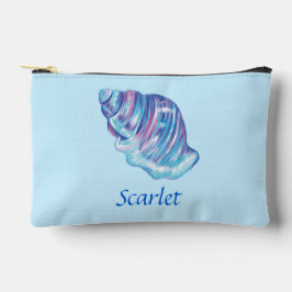 Gepersonaliseerde regenboog oceaan zeeschelp illus etui