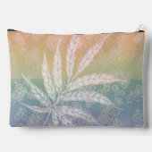 Gepersonaliseerde regenboog veer patroon Cut Sew B Etui (Achterkant)