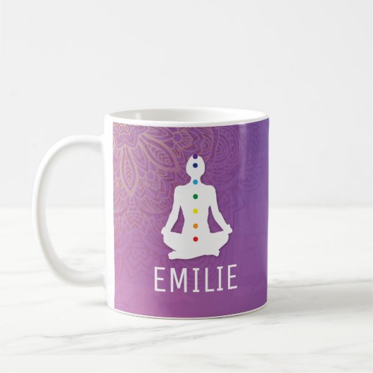 Gepersonaliseerde Reiki Coffee Cup Koffiemok (Links)
