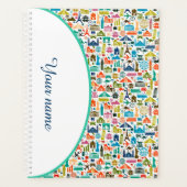 Gepersonaliseerde Reis de wereld rond Planner (Voorkant)