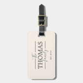 Gepersonaliseerde reisbagage Vakantietag Bagagelabel (Voorkant verticaal)