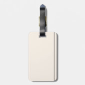 Gepersonaliseerde reisbagage Vakantietag Bagagelabel (Achterkant verticaal)