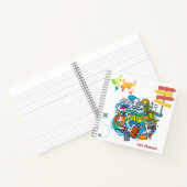 Gepersonaliseerde reisplannen notitieboek (Binnen)