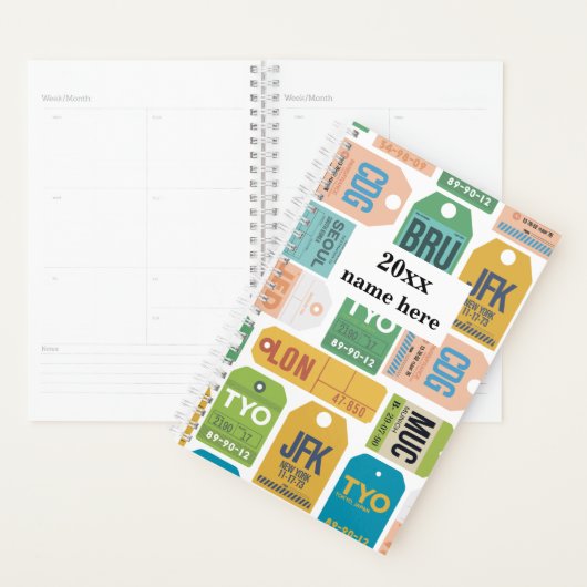 Gepersonaliseerde reisplanner planner (Display)