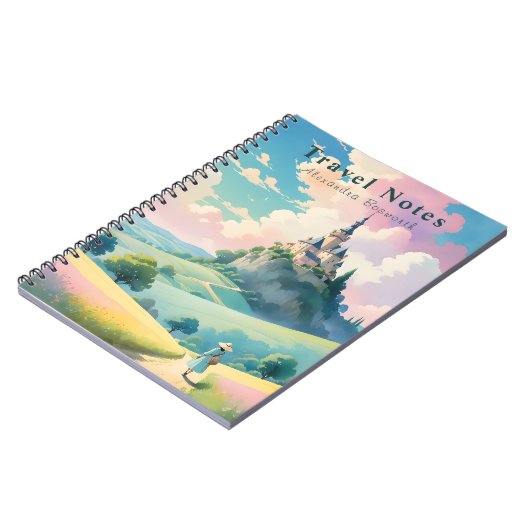 Gepersonaliseerde reizen Frankrijk Notitieboek (Linkerzijde)