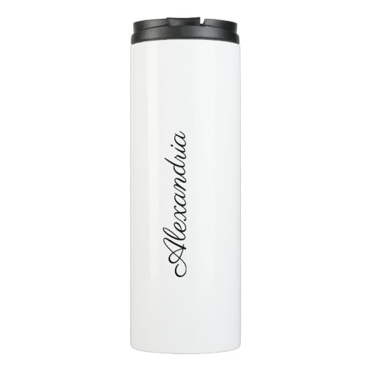 Gepersonaliseerde religieuze citaten thermosbeker (Achterkant)