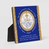 Gepersonaliseerde religieuze geschenken, voor Hem  Fotoplaat (Voorkant)