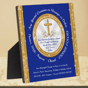 Gepersonaliseerde religieuze geschenken, voor Hem Fotoplaat