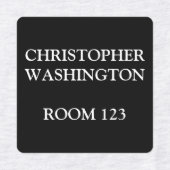 Gepersonaliseerde residentiële huis ijzer op kledi labels (Design 2)