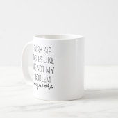 Gepersonaliseerde Retirement Coffee Mok, Happy Ret Koffiemok (Voorkant links)