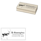 Gepersonaliseerde retouradres stempel Hert Doe Buc (Gestempeld)