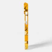 Gepersonaliseerde Retro 70s bloemenpatroon Case-Mate iPhone Case (Achterkant / Links)