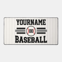 Gepersonaliseerde Retro Baseball Speler NAAM Team