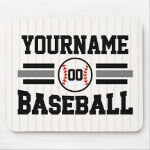 Gepersonaliseerde Retro Baseball Speler NAAM Team
