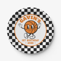 Gepersonaliseerde Retro Basketbal Verjaardagsfeest