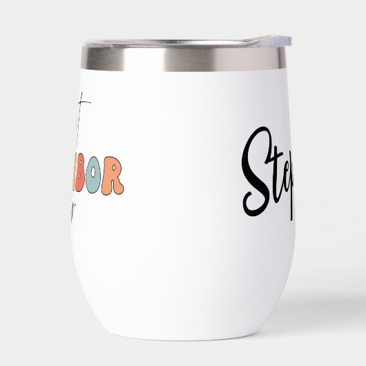 Gepersonaliseerde Retro Beste Buurman ooit Schatti (Links)