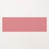 Gepersonaliseerde Retro Boho geruit patroon roze Yogamat (Achterkant (horizontaal))