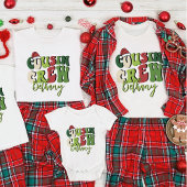 Gepersonaliseerde Retro Cousin Crew Kerst Matching Trui