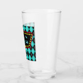 Gepersonaliseerde Retro Diner glas Tumbler Gift (Links)
