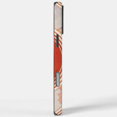 Gepersonaliseerde Retro Fox Art Red Retro Case-Mate iPhone Case (Achterkant / Rechts)