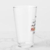 Gepersonaliseerde Retro Geweldige Manager Funny Glas (Rechts)