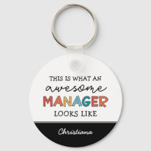 Gepersonaliseerde Retro Geweldige Manager Funny
