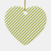 Gepersonaliseerde Retro Kerstbomen Custom Pet Keramisch Ornament (Achterkant)