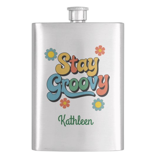 Gepersonaliseerde retro klassieke fles flacon (Voorkant)
