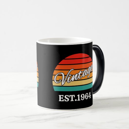 Gepersonaliseerde  Retro Kleur Morphing Dad Gift Magische Mok (Voorkant rechts)