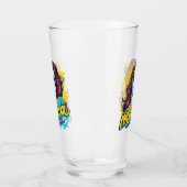 Gepersonaliseerde Retro Mama Pop Art (12) Glas (Links)