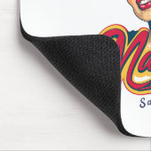 Gepersonaliseerde Retro Mama Pop Art 2 Muismat (Hoek)