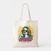 Gepersonaliseerde Retro Mama Pop Art (5) Tote Bag (Achterkant)