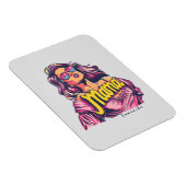Gepersonaliseerde Retro Mama Pop Art (6) Magneet (Rechterzijde)