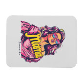 Gepersonaliseerde Retro Mama Pop Art (6) Magneet (Horizontaal)