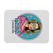 Gepersonaliseerde Retro Mama Pop Art (8) Magneet (Horizontaal)