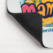 Gepersonaliseerde Retro Mama Pop Kunst (10) Muismat (Hoek)