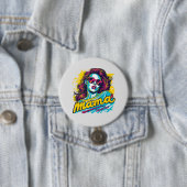 Gepersonaliseerde Retro Mama Pop Kunst (12) Ronde Button 7,6 Cm (In situ)
