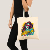 Gepersonaliseerde Retro Mama Pop Kunst (12) Tote Bag (Voorkant (product))
